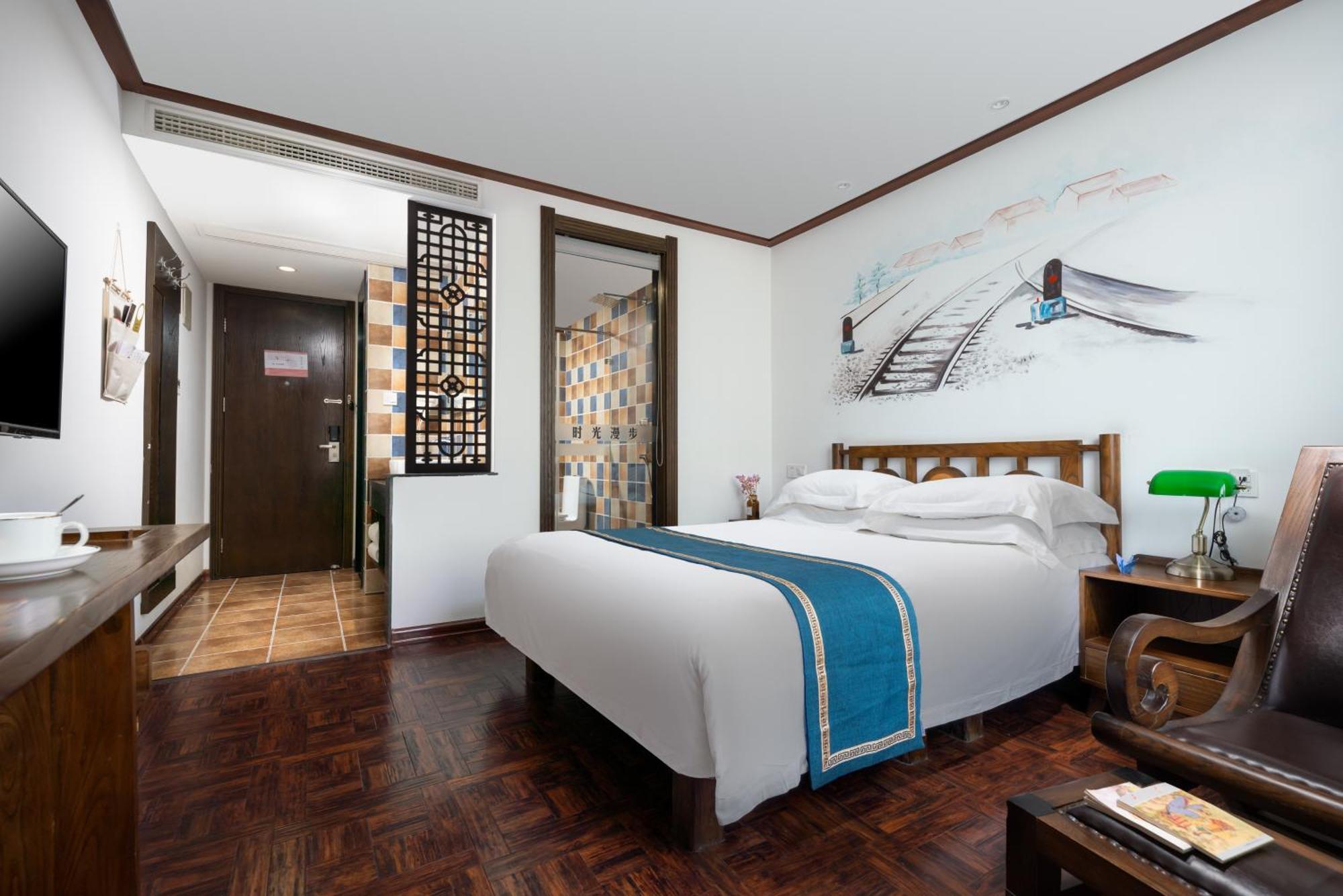 Nostalgia Hotel Near Tianjin Polar Ocean Word- Tianjin Fonte Joy World, 10 Minutes Drive Away From Tianjin Tanggu High-Speed Railway Station, Free Ice-Cream, Mineral Water, Snacks And Laundry Service, English Communication Well Экстерьер фото
