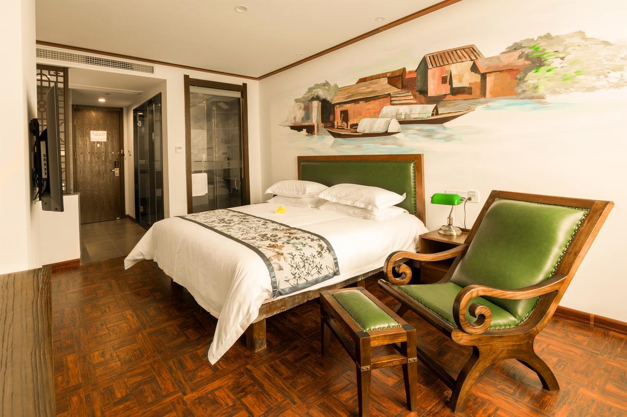 Nostalgia Hotel Near Tianjin Polar Ocean Word- Tianjin Fonte Joy World, 10 Minutes Drive Away From Tianjin Tanggu High-Speed Railway Station, Free Ice-Cream, Mineral Water, Snacks And Laundry Service, English Communication Well Экстерьер фото